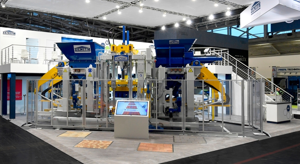 Plante de palette unique entièrement automatique pour des produits en béton de haute qualité au Mali
