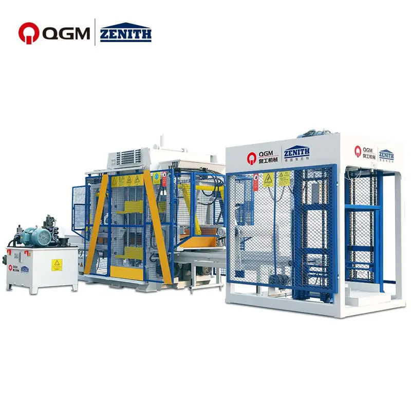 Machine de fabrication automatique de blocs